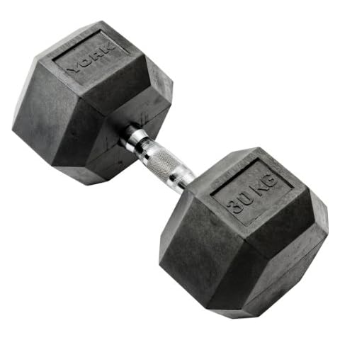 York Commercial 30kg Rubber Hex Dumbbell Cover