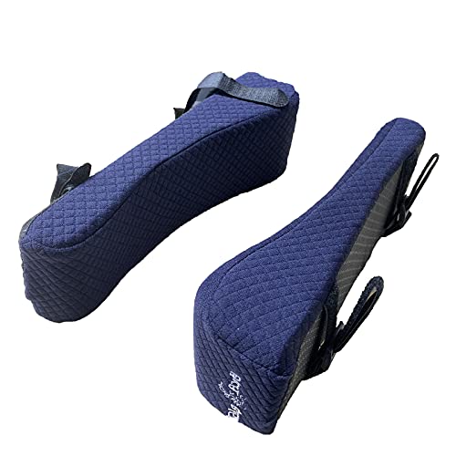 2x Armlehnen Polster Für Bürostuhl - Ersatz Armauflagen 27x8,5cm