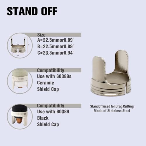 Accessoires de découpe plasma anneau rotatif diffuseur PTM 60 IPT 60