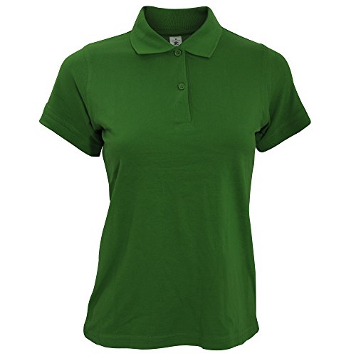 B&C - Polo Manica Corta 100% Cotone - Donna (L)