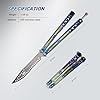 Practice Tool with Cool Color Design, Sturdy and Durable Practice B utterfly Trainer