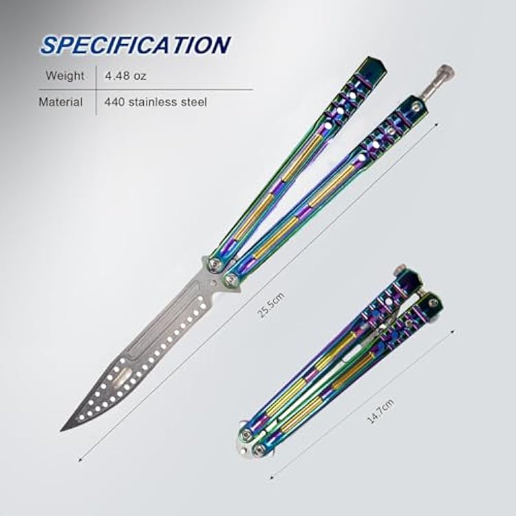 Practice Tool with Cool Color Design, Sturdy and Durable Practice B utterfly Trainer