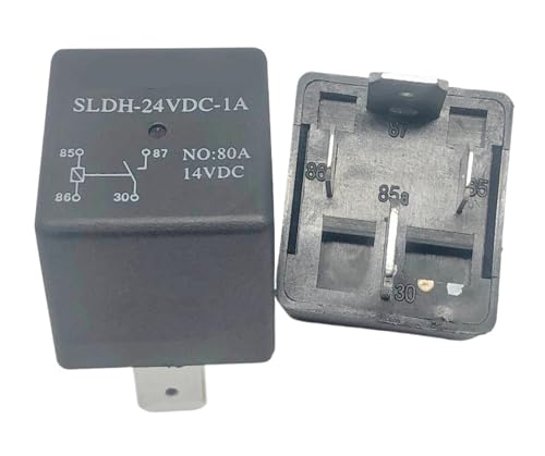Relais SLDH-24VDC-1A V7-1A-24V-80A à 4 broches pour circuits automobiles - 2
