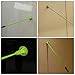 Obert 12pcs Sucker Arrows Fiberglass Shaft 25 Inch Archery Suction Cup Arrows for Kids Target Practice Game with Safe Fixed Suction Cup