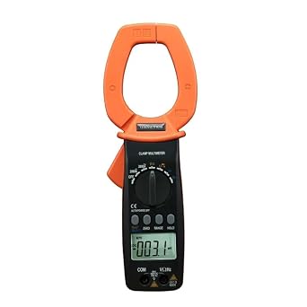 Victor/RuoShui 6050 True RMS Digital Current Clamp Meter 3999 Counts LCD Display Auto Range 1000V 2000A AC DC Larger Current Voltage MultimeterVictor 6050