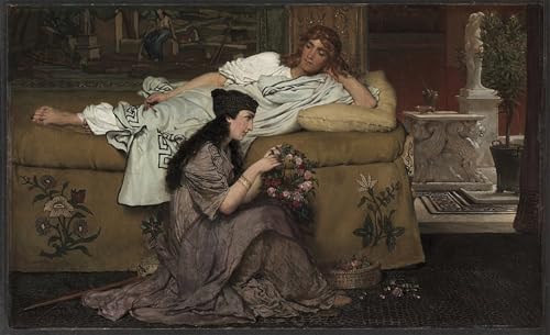 Poster Glaucus et Nydia Lawrence Alma Tadema déco murale de bureau