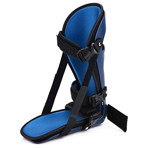Soporte de fijación de férula para fascitis plantar, soporte de ortesis de caída de pie con alfombrilla antideslizante, herramienta de recuperación de fractura de articulación de tobillo, férula de t