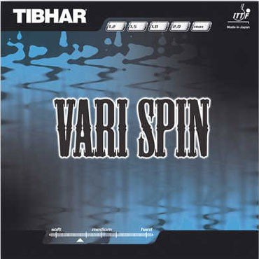 Tibhar Vari Spin idéal pour progresser au tennis de table en club