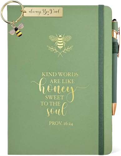 Carnet de notes A5 inspirant Kind Words Are Like Honey femme