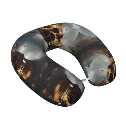 Almohada cervical de espuma viscoelástica negra cómoda miniatura 2