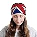 Retro Union Jack Flag Multifunction Beanie Hat Slouchy British Flag Stretch Skull Cap Fashion Loop Scarf for Women Men