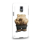 Case88 Premium Designs 2015 Ted Teddy Bear 0926 Coque protectrice pour Samsung Galaxy S5 mini (pas Normal S5 !)