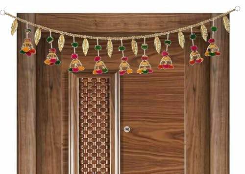 Image of Designer Home Decoration Hanging Toran Main Door Garlands Handmade Bandhanwar Door Entrance Hanging HomeTraditional Wall Diwali Gift