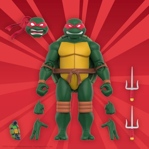 Image of Super7 Teenage Mutant Ninja Turtles ULTIMATES! Wave 12 Bundle - Michelangelo, Leonardo, Donatello and Raphael Action Figure