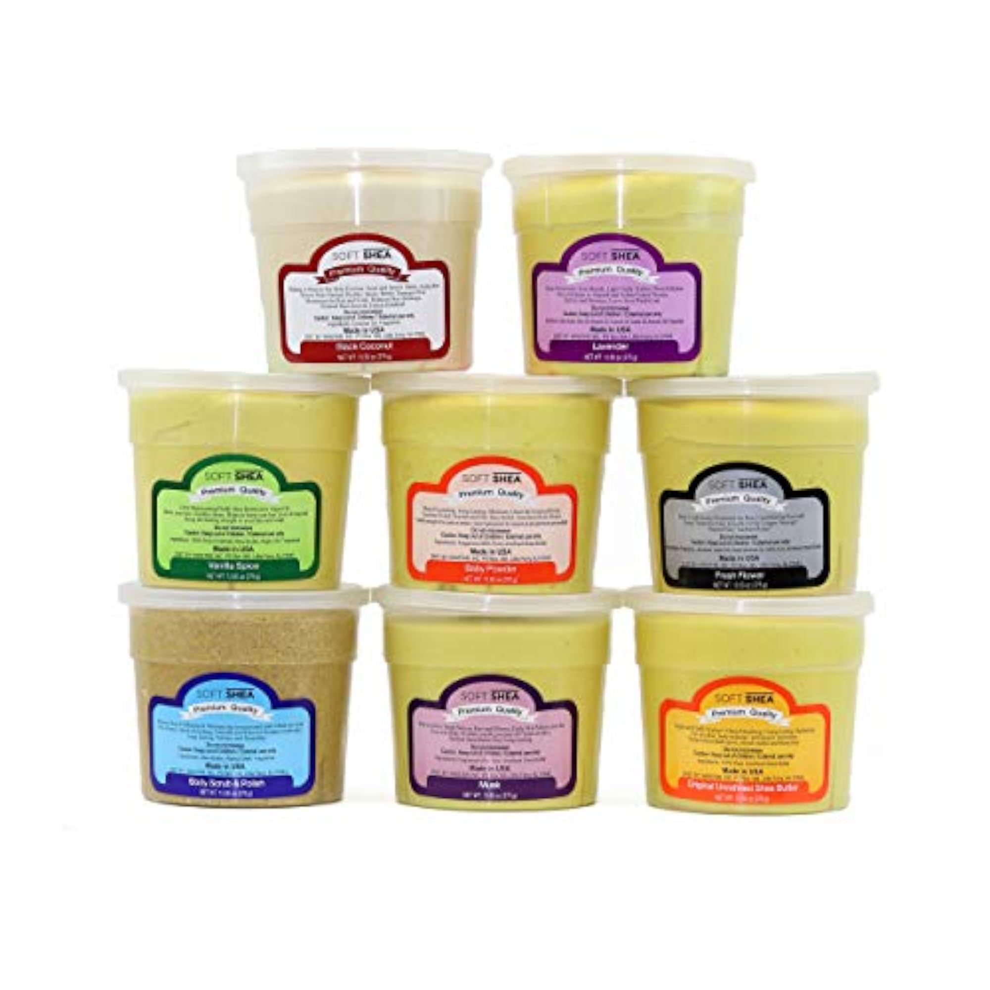 Whipped African Shea Butter 13.50oz, Premium Quality