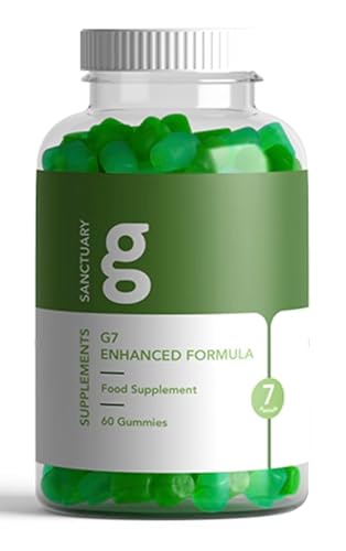 Supplements Sanctuary Green 7 Enhanced Formula Supports Healthy Weight Loss (60 Gummies)-Green 7 Formula
