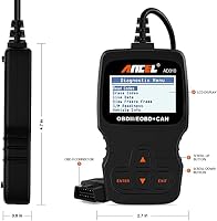 ANCEL AD310 OBD2 Diagnosegerät, Universal Auto Auslesegerät für die meisten Fahrzeuge nach 2000, KFZ Motor Fehlerauslesegerät Lesegerät mit OBDii Funktionen für OBDII/EOBD-Protokoll (Deutsch) – Ansicht 8