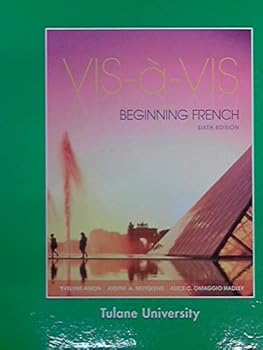 Paperback Vis-a-vis Beginning French Book