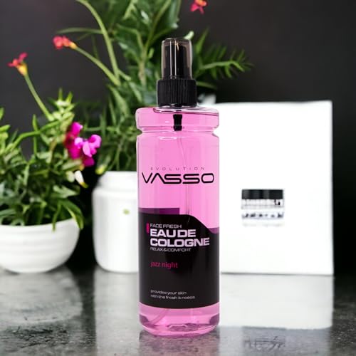 Vasso Aftershave Eau De Cologne Spray - Jazz Night 370ml - Image 3