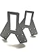 Shoot Steel 2x4 Gong Stand Bracket