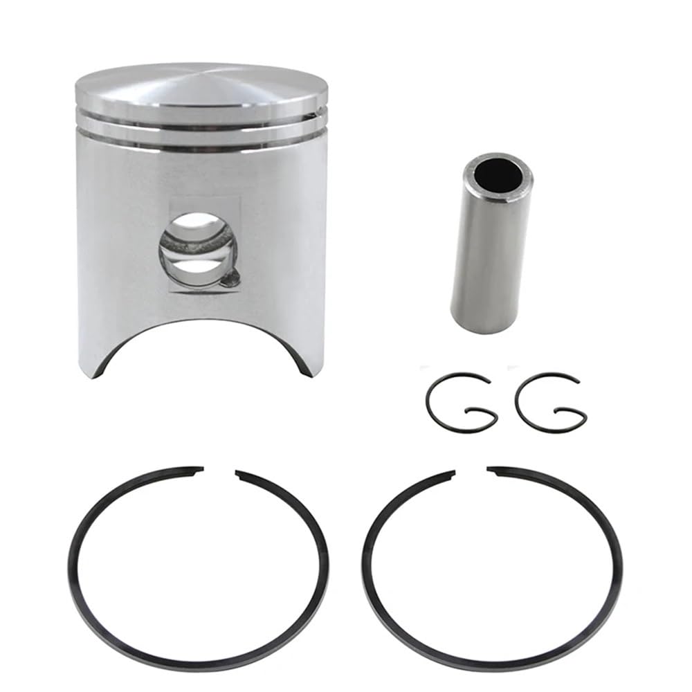 parti Kit pistone e fasce elastiche for motore di motocicletta a 1 corsa con perno da 54 mm e 16 mm, adatto for fasce elastiche NSR125, NSR 125, 125 CC.