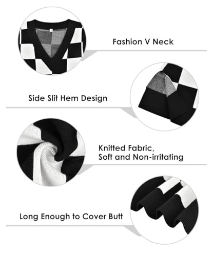 Image of TIYOMI Plus Size Sweater Sleeveless Tops for Women Knitted Tank Tops XL-5XL