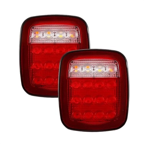 Feux arrière de voiture pour remplacer optique cassée sur Jeep Wrangler remorque bateau