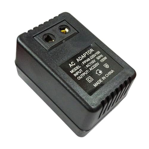 Voltage Converter 110V to 220V 35W Travel Adapter for International Students, Step Down Transformer AC Power Converter for Europ