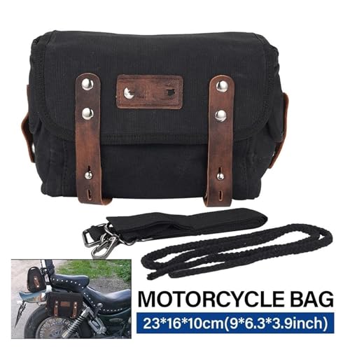 Poches latérales universelles de selle pour transporter vos affaires à moto - 6