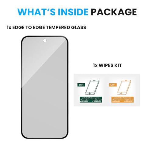 Image of FIRST MART Military-Grade Matte Tempered Glass for Google Pixel 10A - 9H Screen Protector, Anti-Glare Protection, Scratch-Resistant, Bubble-Free (1 Pack)