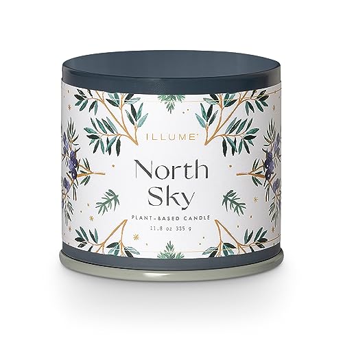 Image of Illume Vanity Tin Candle, North Sky, Signature 11.8 oz.