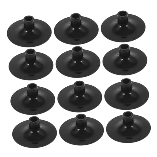 GANAZONO 15pcs Sucker Arrows Suction Cup Arrows Arrows Black Rubber