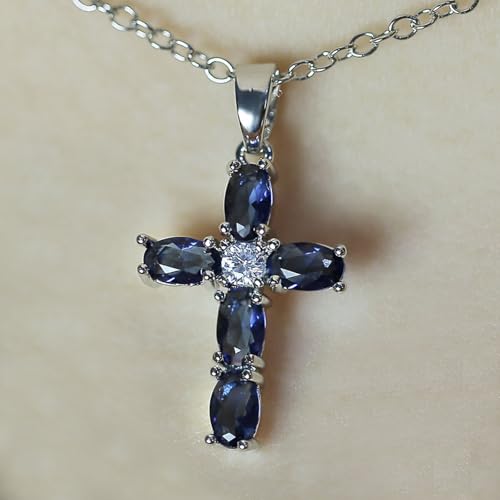 Collier pendentif en forme de croix bijoux chaîne ras de cou moderne