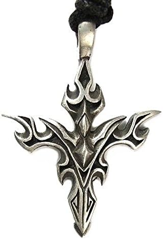 Spectral Prophecy Cross, Pewter Pendant, Mystic Cross Collection