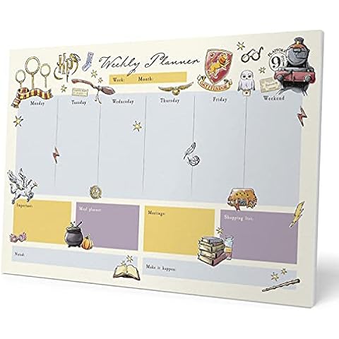 Erik Wochenplaner - Terminplaner Harry Potter - A3 ohne festes Datum - Offizielles Lizenzprodukt Cover