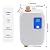 Electric Tankless Water Heater 3kW 110V Under Sink Instant Hot Water Heater On Demand with LED Display for Kitchen Bathroom Washing (White)
