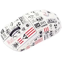 Mouse Grip Tape Full Coverage for Logitech G Pro X superlight Without mouse Ark White Full