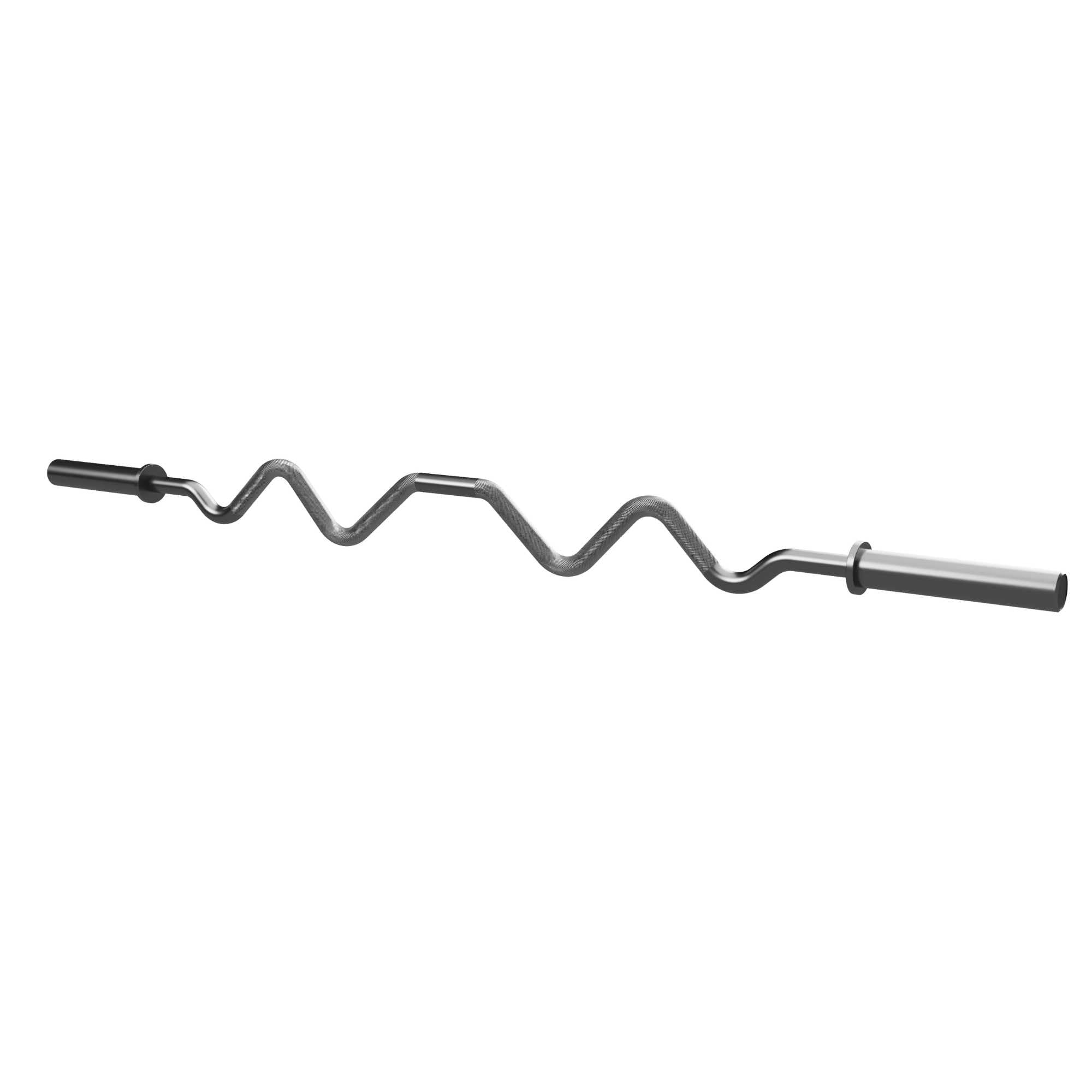 Kyoto Rackable Curl Bar - Deep Bends, 6 Grips for Bicep, Triceps, Chest, Back Exercises