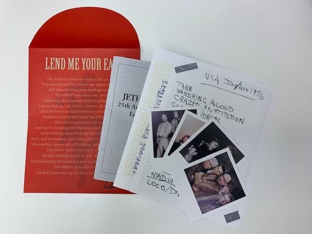 【英語の名演説】Lend Me Your Ears Amazon | Jethro Tull – Lend Me Your Ears Special Edition