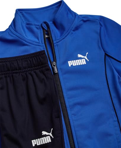 PUMA Boys Pants Set - 2 Piece Lightweight Tricot Zip Up Toddler Boys Sweatshirts and Boys Sweatpants Kids Clothing Set (2T-7)2