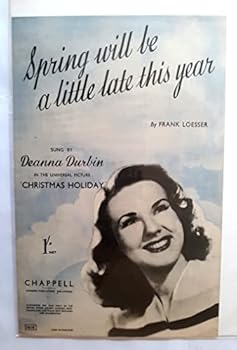 Sheet music Spring Will Be A Little Late This Year Book