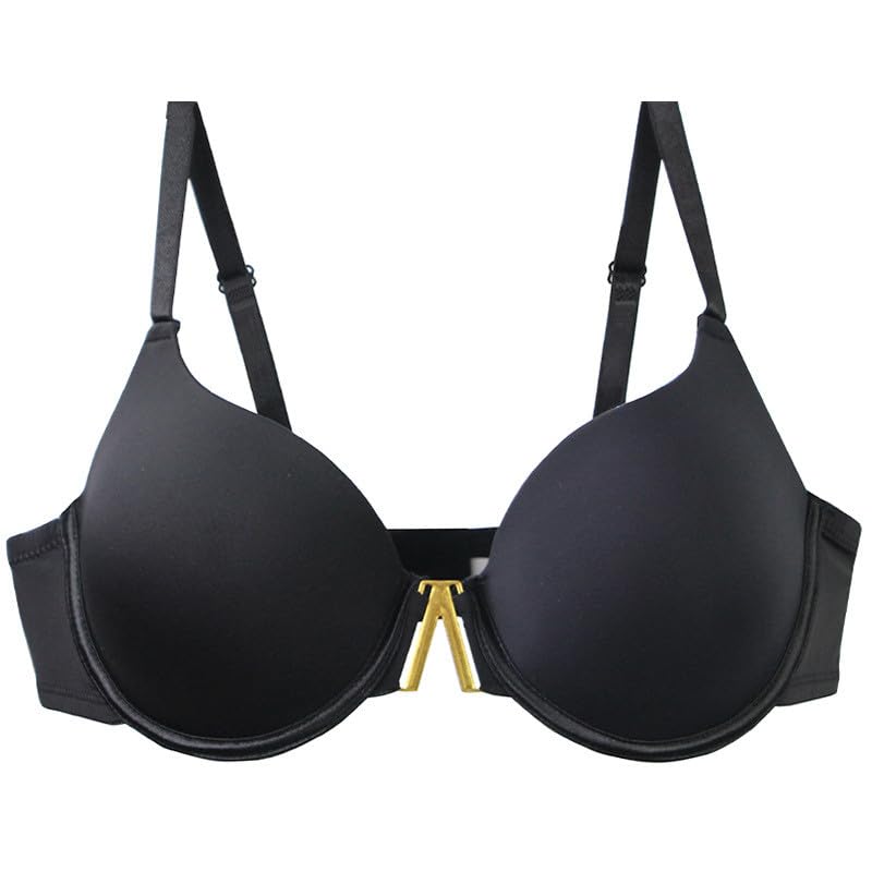 Sujetador inalámbrico beige 38DD con aros y copas suaves para camisetas
