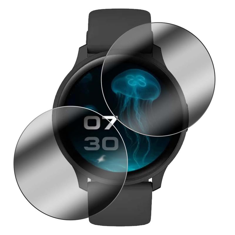 smartwatch screen protector compatible for Fastrack Jupiter R3|watch screen guard |Ultrathin 0.125mm 9H anti shock flexible|Edge-to-Edge Coverage, Anti-Glare, Scratch Resistant-image-23