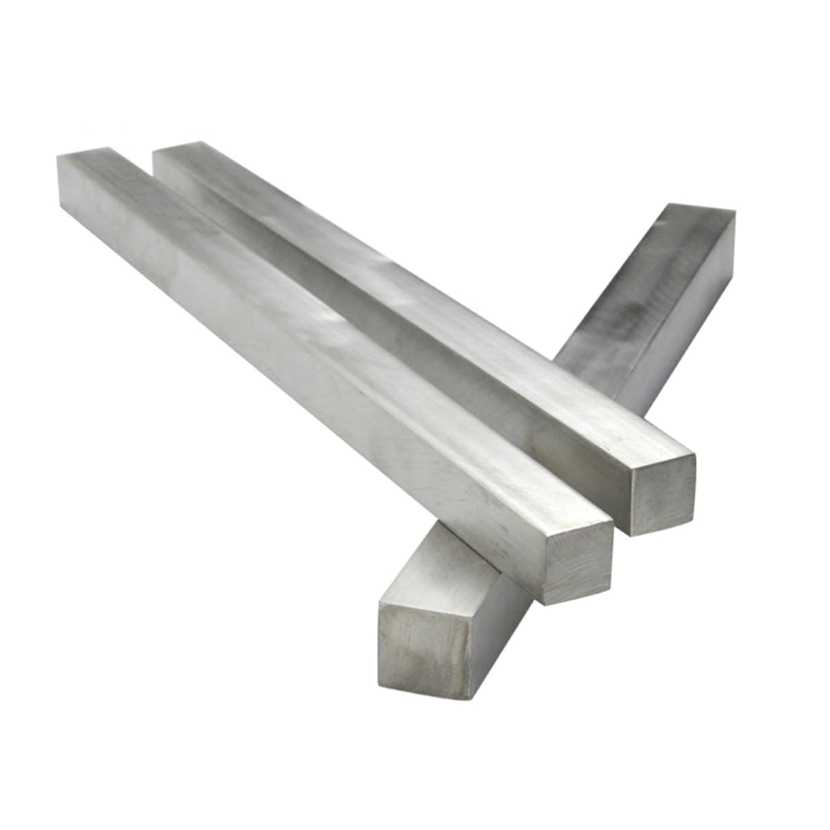 Barre Carrée En Acier Inoxydable 304, 3 Mm, 4 Mm, 5 Mm, 6 Mm, 8 Mm, 10 Mm, 12 Mm, 16 Mm, Longueur: 100 Mm, 200 Mm, 300 Mm, 400 Mm, 500 Mm(Diameter8mm,Length 100mm)
