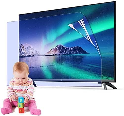 65-Inch Anti-Glare TV Screen Film with Blue Light Filter