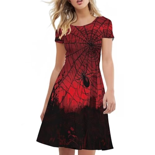 Image of Forchrinse Native Aztec Style Black White Geometric Women's Midi Dress Casual Long Dress Round Neck Swing Dress