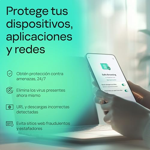 Kaspersky Standard Anti-Virus 2026 | 1 dispositivo | 1 año | Seguridad Avanzada | Protección Bancaria en línea | Optimización del rendimiento | PC/Mac/Móvil | Código por email - imagen 6