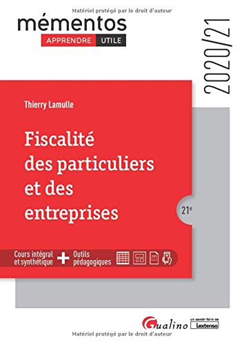 Télécharger Fiscalité des particuliers et des entreprises PDF Ebook En Ligne