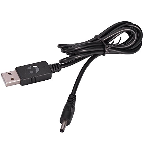 BESTSUN 3.7-4.2V Li-ion USB Charger USB Charging Cable for Rechargeable 18650 Batteries Powered Lamp Lighting Flashlight Cree T6 U2 L2 Q5 LED Lamp Headlamp Head Torch with Charging Ports Hole