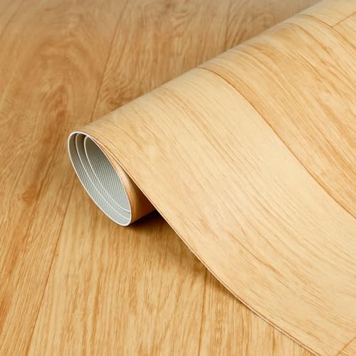 Vinyl Sheet Flooring Roll, 39.3" W x 197" L PVC Sheet Vinyl ...